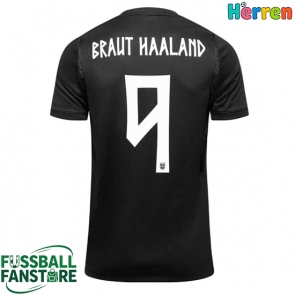 Norwegen Erling Haaland #9 Replik Auswärtstrikot WM 2026 Kurzarm